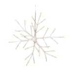 Snowflake 30LEDs - Material: warm white for outdoor with...