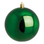 Boule de Noël vert 6pcs./blister brillant plastique...