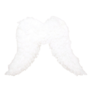 Aile dange  vraie plumes Color: blanc Size: 70x50cm