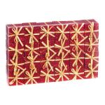 Paquet cadeaux 24pcs./blister plastique Color: rouge...
