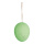 Peewit egg  - Material: made of plastic - Color: green - Size: 20x14cm