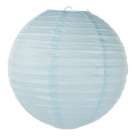 Lampion papier     Taille: Ø 30cm    Color: bleu...