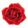 Tête de rose  soie artificielle Color: rouge Size: Ø 40cm