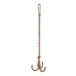 Rope with anchor hook  - Material: with real rope -...