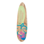 Planche de surf bois, avec support     Taille: 115x30cm...