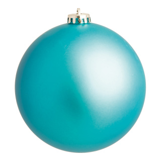 Christmas ball aqua matt  - Material:  - Color:  - Size: Ø 20cm