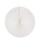 Fan pointed cut  - Material: metal foil flame retardent - Color: white - Size: Ø 90cm