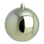 Christmas ball mint shiny 12 pcs./bag - Material:  -...