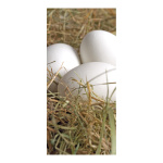 Banner "Eggs" paper - Material:  - Color: white...