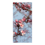 Banner "Cherry blossoms branch" paper -...