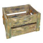 Crate wood - Material: washed - Color: brown - Size:...