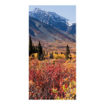 Banner "Mountains" paper - Material:  - Color:...