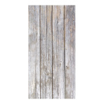 Motivdruck "alte Holzwand", Papier, Größe: 180x90cm Farbe: grau   #