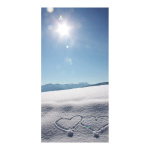 Banner "Winter Love" paper - Material:  -...