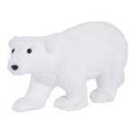 Ice bear walking styrofoam & wood fibre - Material:...