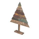 Arbre décoratif en bois en forme de sapin  Color:...