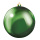 Boule de Noël vert en plastique ignifugé en B1 Color: vert Size: Ø 14cm