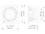 LAVOCE FSN020.71F 2 Zoll  Breitbandlautsprecher, Neodym, Stahlkorb