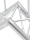 ALUTRUSS QUADLOCK 6082C-41 4-way Cross Piece