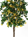 EUROPALMS Bougainvillea, Kunstpflanze, gelb, 180cm