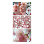 Motif imprimé "Cerisier en fleurs" tissu...