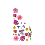 Banner "Flower" paper - Material:  - Color:...