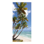 Banner "Palms on the beach" paper - Material:...