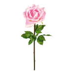 Rose  soie artificielle styrofoam Color: rose Size:...