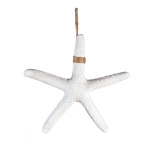 Sea star with hanger, made of polyresin     Size:...