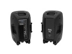 OMNITRONIC XFM-212AP Active 2-way Speaker Set with Wireless Microphone