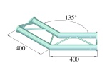 ALUTRUSS BISYSTEM PH-23 2-Weg 135° horizontal