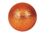 EUROPALMS Deco Ball 3,5cm, copper, glitter 48x