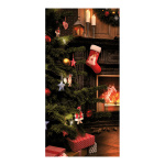 Banner "Christmas" paper - Material:  - Color:...