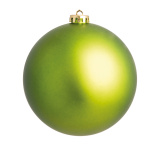 Christmas balls light green matt 12 pcs./blister -...