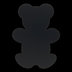 Silhouette Kreidetafel "BEAR" inkl. 1...