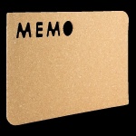 Silhouette Kork/Pin-Elemente "MEMO"...