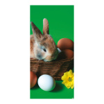 Banner "Bunny in the nest" fabric - Material:...
