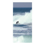 Motivdruck "Surfing" aus Stoff   Info: SCHWER...