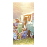Banner "Hippie bus" paper - Material:  - Color:...
