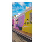 Banner "Colorful houses" fabric - Material:  -...