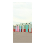Motivdruck "Strandhäuser" aus Stoff...