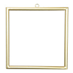 Metal frame squared with hanger - Material: to decorate -...