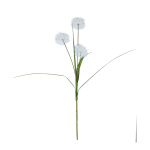 Dandelion with 3 flower heads, artificial     Size: H:...