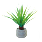 Aloe vera dans le pot, artificiel     Taille: 57cm...