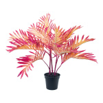 Palm in pot - Material: artificial - Color: pink/yellow -...
