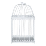 Bird cage to hang, powder coated, made of metal     Size:...