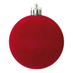 Boule de Noël floqué   Color: bordeaux, Size:...
