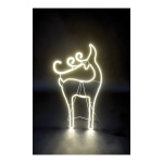 Neon-shape "Reindeer" 120 LEDs 230V - Material:...