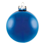 Boule de Noel en verre 6pcs/blister brillant Color: bleu...