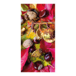 Banner "Autumn chestnut " fabric - Material:  -...